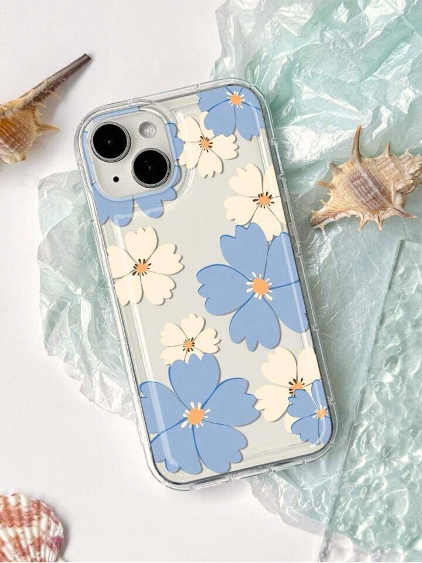 Case Flower Blue